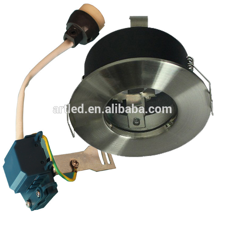 IP65 GU10 camber surface Die-casting shower Downlights