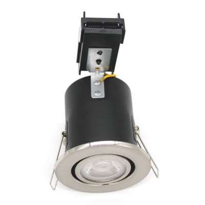 Die casting IP65 90min. flame proof GU10 fire rated downlight-directional fire rated downlights